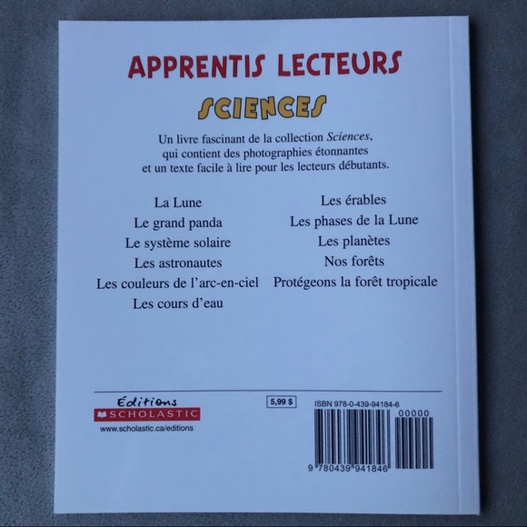 FRENCH ~ Set of 4 ~ Science Readers ~ Brand New! - Picture 15 of 16